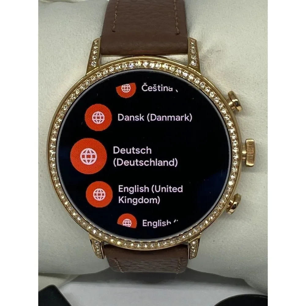 Fossil Gen 4 Authentic Digital Dial Smart Watch Custom Band FTW6011 DC507